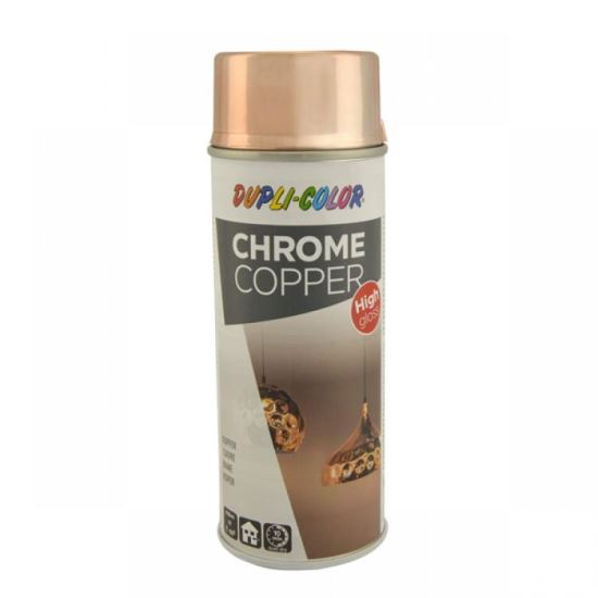 Vopsea spray decorativă efect cupru DUPLI-COLOR Chrome Copper, 400ml
