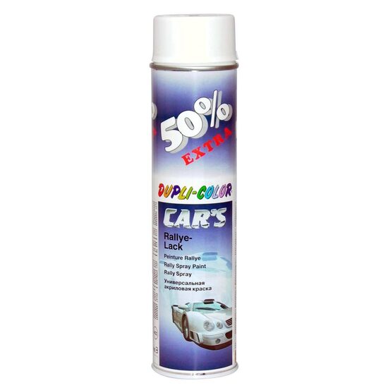 Vopsea spray auto DUPLI-COLOR Car's, acrilică, alb mat, 600ml