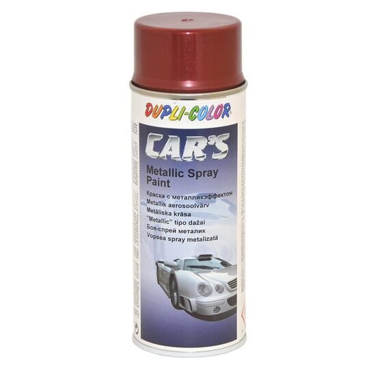 Vopsea spray auto metalizată DUPLI-COLOR Car's, roșu, 400ml