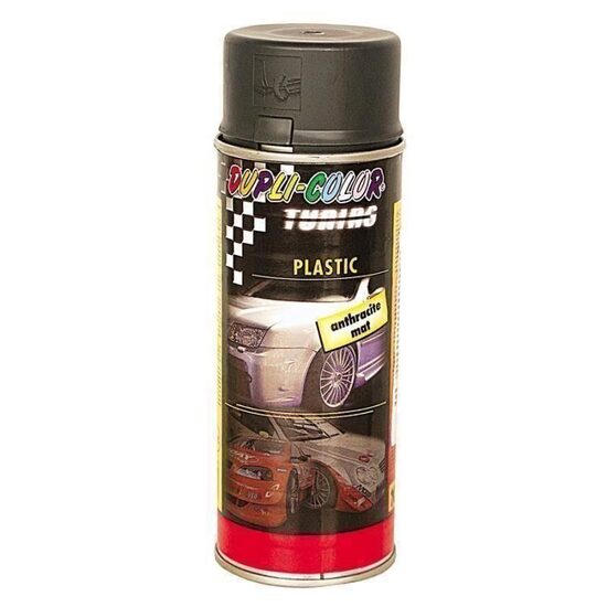Vopsea spray pentru mase plastice DUPLI-COLOR Plastic, negru, 400ml