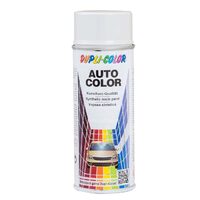 Vopsea spray retuș auto nemetalizată DUPLI-COLOR Dacia, alb 10, 350ml