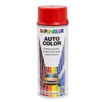 Vopsea spray retuș auto nemetalizată DUPLI-COLOR Dacia, roșu nova, 350ml