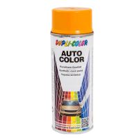 Vopsea spray retuș auto nemetalizată DUPLI-COLOR Dacia, galben taxi, 350ml