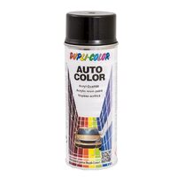 Vopsea spray retuș auto metalizată DUPLI-COLOR Dacia Logan, negru nacre, 350ml