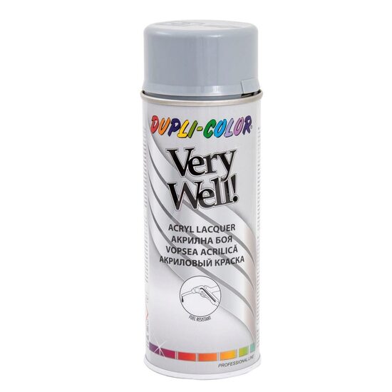 Vopsea spray decorativă DUPLI-COLOR Very Well, RAL 7001 gri argintiu, 400ml