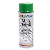 Vopsea spray decorativă DUPLI-COLOR Very Well, RAL 6001 verde smarald, 400ml