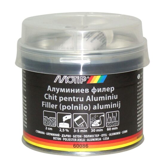 Chit pentru suprafețe din aluminiu MOTIP, 250g