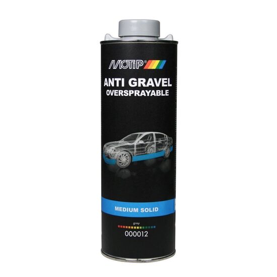 Soluție pentru antifonare auto MOTIP Anti Gravel, 1000ml, gri