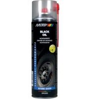 Spray lubrifiant pe bază de ulei mineral și vaselină MOTIP Black Oil, 500ml