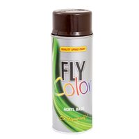 Vopsea spray decorativă FLY COLOR, RAL 8017 maro ciocolată, 400ml