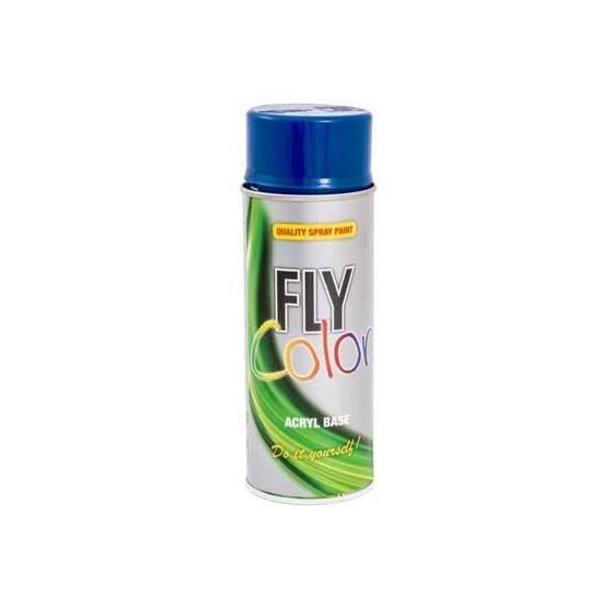 Vopsea spray decorativă FLY COLOR, RAL 5010 albastru gențian, 400ml