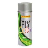 Vopsea spray decorativă FLY COLOR, acrilică, 400ml, RAL 7035 gri deschis