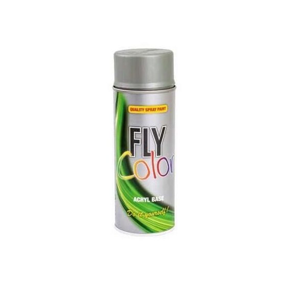 Vopsea spray decorativă FLY COLOR, acrilică, 400ml, RAL 7035 gri deschis