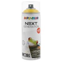 Vopsea spray decorativă DUPLI-COLOR Next, RAL 1021 galben lucios, 400ml