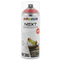 Vopsea spray decorativă DUPLI-COLOR Next, RAL 3020 roșu trafic lucios, 400ml