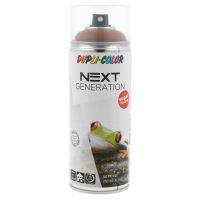 Vopsea spray decorativă DUPLI-COLOR Next, Lisabon Brown satin-mat, 400ml