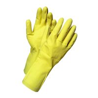 Mănuși menaj din latex HS-05-001, galben