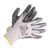 Mănuși cu peliculă prehensiune mărită HS-04-001, gri, 10