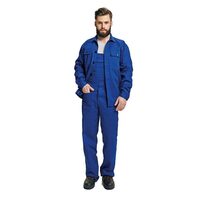 Salopetă cu pieptar Ralf BE-01-005, albastru, 60