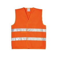 Vestă de semnalizare Bruno BE-04-003, portocaliu neon