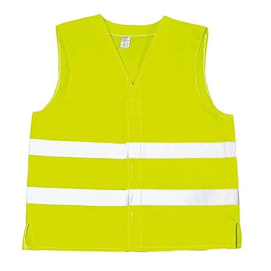 Vestă de semnalizare Bruno BE-04-003, galben neon