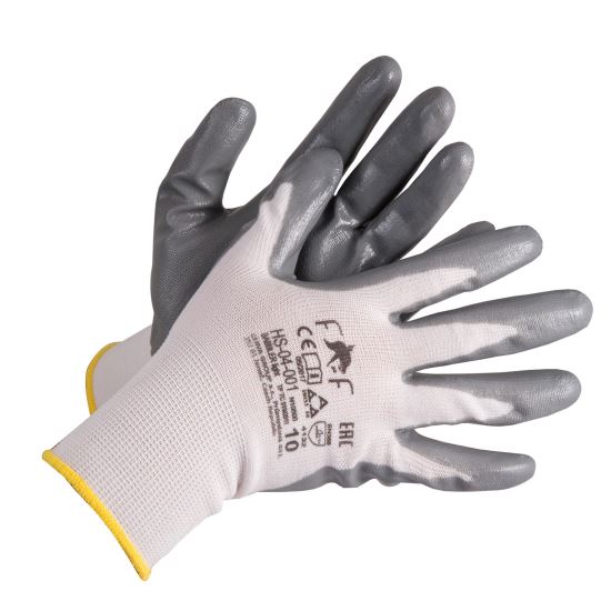 Mănuși cu peliculă prehensiune mărită HS-04-001, gri, 11