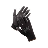 Mănuși cu peliculă din poliuretan Bunting Evolution Black, negru, M (8)