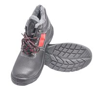Bocanci de protecție îmblăniți JENA SC-03-012 cu bombeu și lamelă metalică, 45