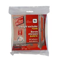 Bandă etanșare din burete ELLEN, autoadezivă, 9m, 9x6mm