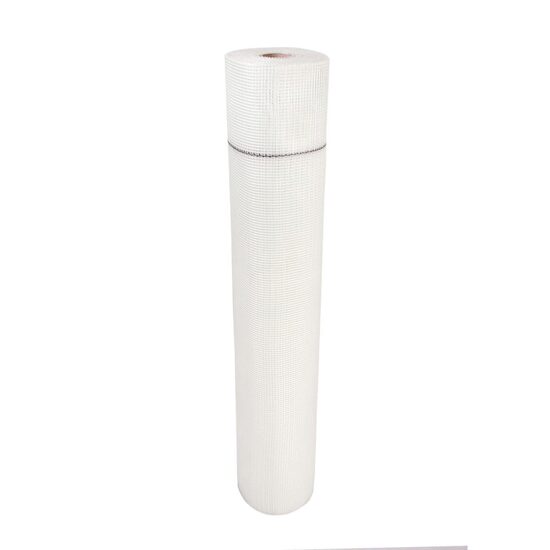 Plasă din fibră de sticlă pentru glet de interior TERMICO, 5*5mm, 1*50m, alb, 90gr/mp