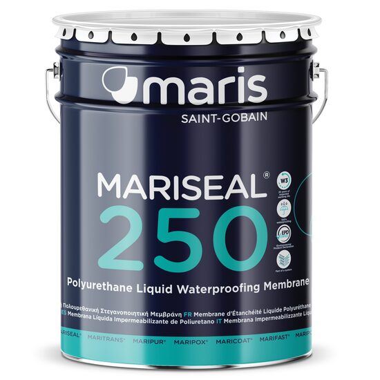 Membrană hidroizolație terase și acoperișuri MARIS POLYMERS Mariseal 250, gri, 6kg