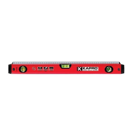 Nivelă cu riglă KAPRO, 770, 3 bule, 60cm
