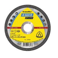 Disc de tăiere KLINGSPOR A 660 R Supra, plat, pentru inox, oțel, 125mmx1mm