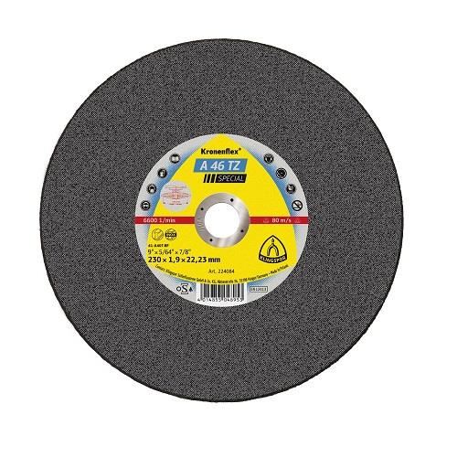 Disc de tăiere KLINGSPOR A 46 TZ Special, plat, pentru inox, oțel, 125mmx1,6mm