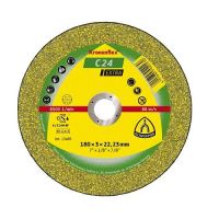 Disc de tăiere KLINGSPOR C 24 Extra, plat, pentru piatră-beton, 125mmx2,5mm