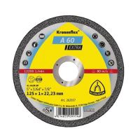 Disc de tăiere KLINGSPOR A 60 Extra, plat, universal, pentru inox, metal, 125mmx1mm