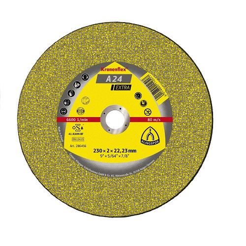 Disc de tăiere KLINGSPOR A 24 Extra, plat, universal, pentru metal, 180mmx2mm