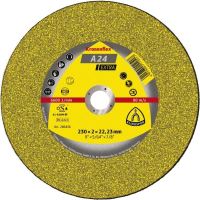 Disc de tăiere KLINGSPOR A 24 Extra, plat, universal, pentru metal, 230mmx2mm