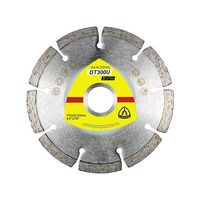 Disc de tăiere diamantat KLINGSPOR DT 300 U Extra, pentru materiale de constructii, 115mmx1,6mm