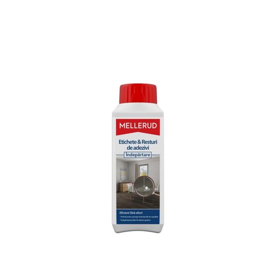 Soluție pentru îndepărtarea reziduurilor de adeziv MELLERUD, 250ml