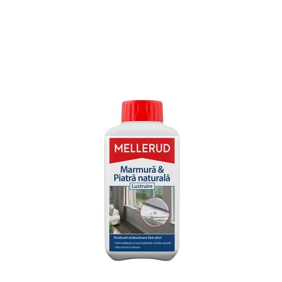 Soluție pentru lustruit marmura MELLERUD, 0,5L