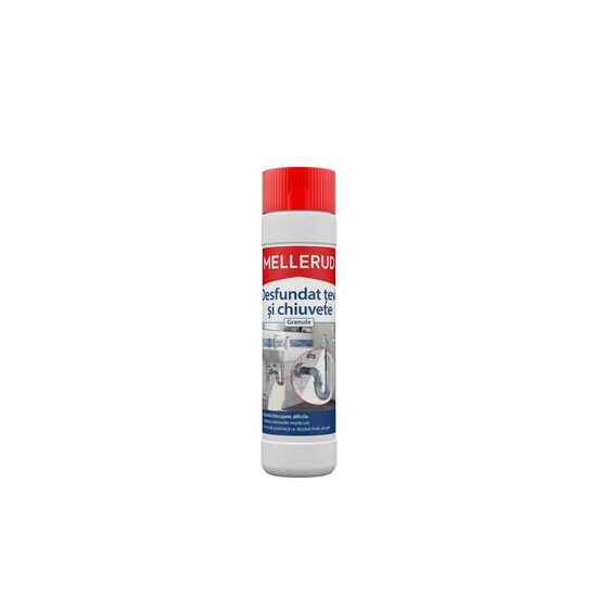 Granule pentru desfundarea țevilor de scurgere MELLERUD, 600gr