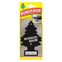 Odorizant auto WUNDER-BAUM Black Classic, brăduț, parfum de cedru