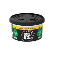 Odorizant auto WUNDER-BAUM Black Ice, din fibre de lemn reciclat, capac reglabil, parfum de mosc