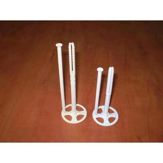 Diblu pentru izolații cu polistiren, portocaliu, set 500buc, 140/150mm