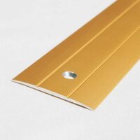 Profil trecere aluminiu, 0,9m, auriu