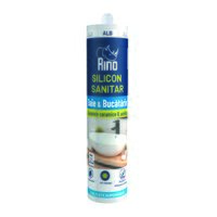 Silicon sanitar RINO, 280ml, alb 