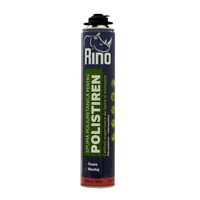 Spumă poliuretanică adezivă pentru polistiren RINO Polistiren, 750ml, pentru pistol
