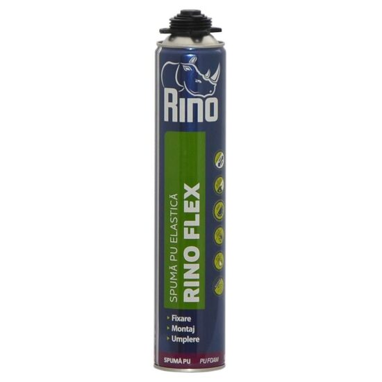 Spumă poliuretanică elastică pentru pistol RINO FLEX, 750ml