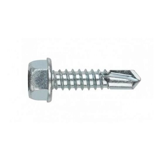 Șurub autoforant STARKFIX, cap hexagonal fără șaibă, pentru metal, zincat, 4,8x22, 250buc